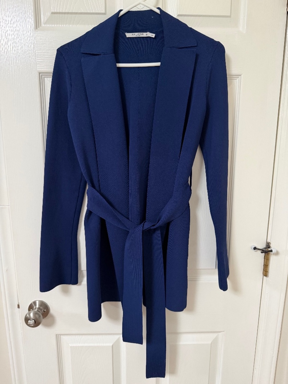 MMLAFLEUR Merritt Jardigan in Regent Blue